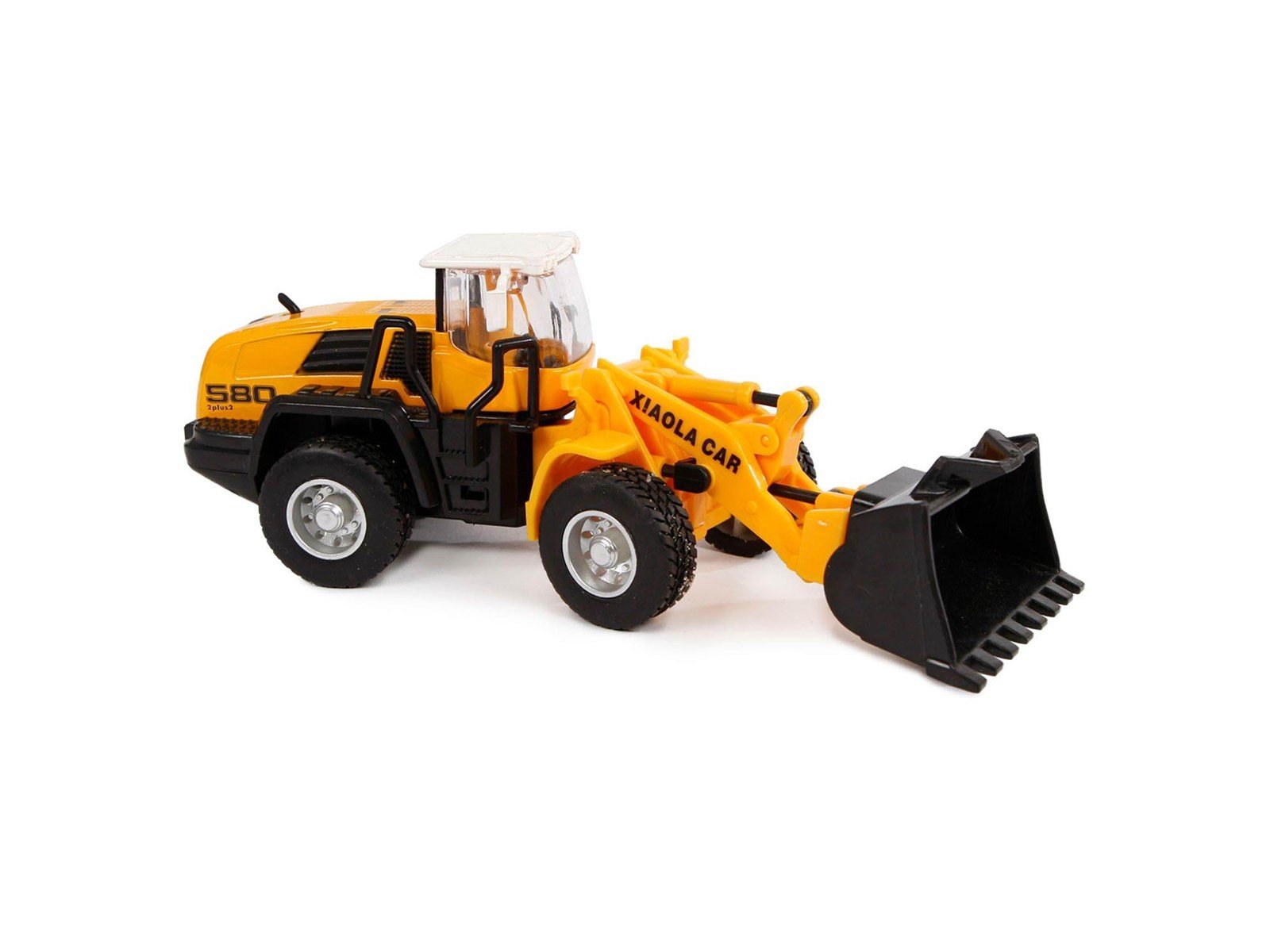 2-Play Traffic 2-Play Die-cast Work Vehicle with Shovel 16cm 2-Play Traffic 2-Play Die-cast Work Vehicle with Shovel 16cm
